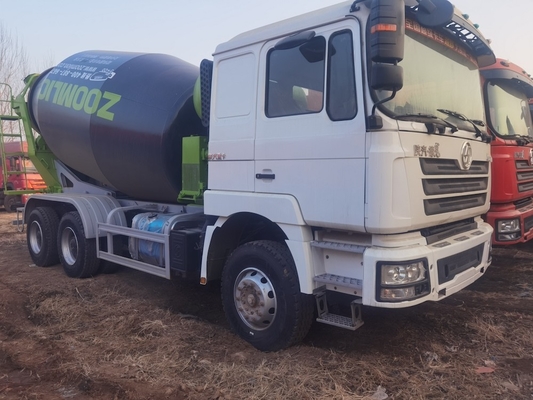 Second Hand SHACMAN F3000 Concrete Mixing Truck 6x4 340HP Used Concrete Mixer Truck