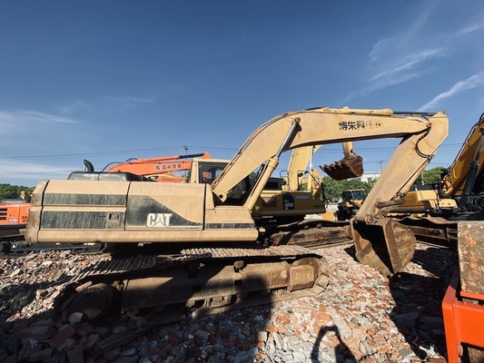 Second hand CAT Caterpillar 325B Hydraulic Crawler Excavator 25 Ton nice used excavator available