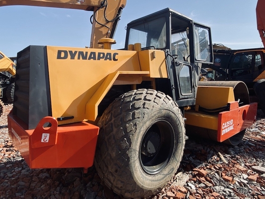 Vibration Second Hand Road Roller , Uesd Dynapc CA25 Rollers For Heavy Equipment 
