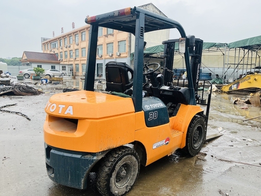3 Ton Used Toyota Forklift Original From Japan Toyota Forklift Second Hand 3000mm