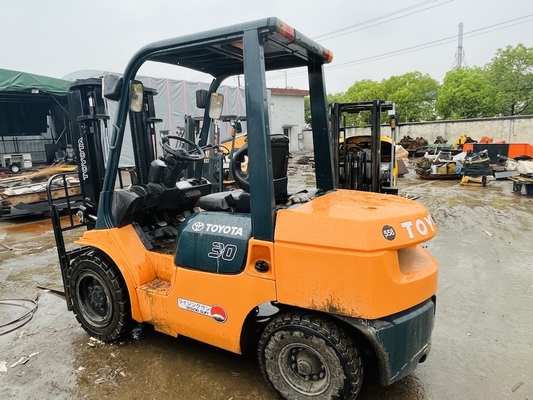 3 Ton Used Toyota Forklift Original From Japan Toyota Forklift Second Hand 3000mm