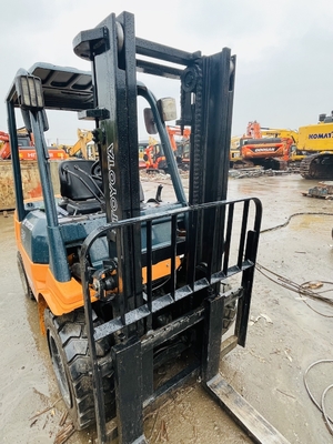 3 Ton Used Toyota Forklift Original From Japan Toyota Forklift Second Hand 3000mm
