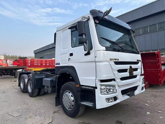 Used Sinotruk Howo 371hp Truck Tractor Trailer Head 6x4 For Sale