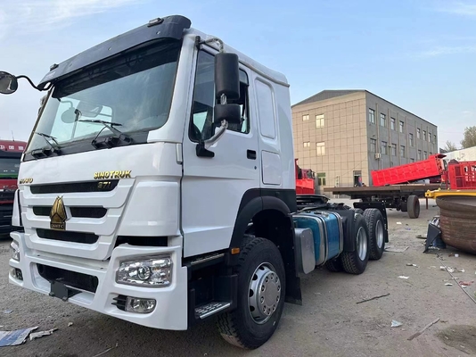 Used Sinotruk Howo 371hp Truck Tractor Trailer Head 6x4 For Sale