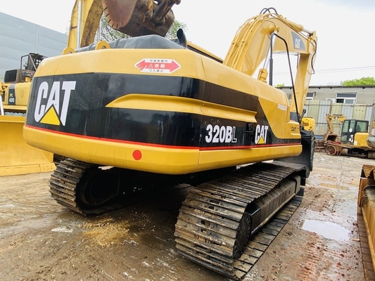 Original Japan Cat 320b Second Hand Excavator , Caterpillar Used Track Excavator 20 Ton