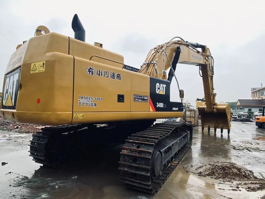 Original Japan Cat 349D Second Hand Excavator , Caterpillar Used Track Excavator 49 Ton