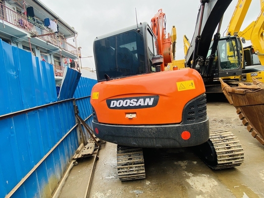 6 Ton Original Used Doosan DH60-7 Crawler Excavator Second Hand With 0.09-0.2 m3 Bucket Capacity