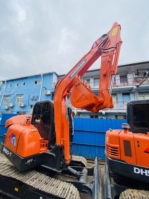 6 Ton Original Used Doosan DH60-7 Crawler Excavator Second Hand With 0.09-0.2 m3 Bucket Capacity
