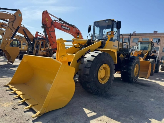 Second Hand Komatsu WA470-3 Wheel Loader Used Front Road Loader 3.9 M ³
