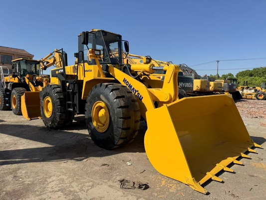 Second Hand Komatsu WA470-3 Wheel Loader Used Front Road Loader 3.9 M ³