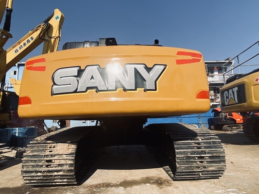 21 Ton Used Sany SY215C Hydraulic Excavator Second Hand Excavator With 1.1 M3 Bucket Capacity