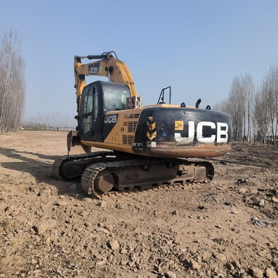 22 Ton Second Hand JCB JS220LC Crawler Excavator Used 129 KW Engine Power And 1 M3 Bucket Capacity