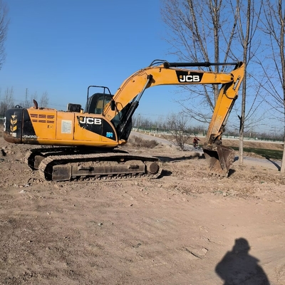 22 Ton Second Hand JCB JS220LC Crawler Excavator Used 129 KW Engine Power And 1 M3 Bucket Capacity