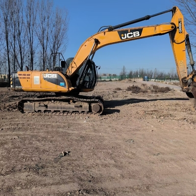 22 Ton Second Hand JCB JS220LC Crawler Excavator Used 129 KW Engine Power And 1 M3 Bucket Capacity
