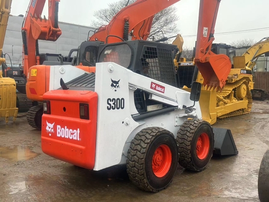 Used Bobcat S300 Mini Skid Steer Loader, Second Hand Bobcat Skid Loader 1m³ 60KW
