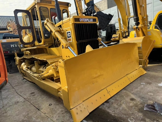 Used CAT Caterpillar D7G Bulldozer Hydraulic Machine Second Hand CAT Pushdozer Earthmover
