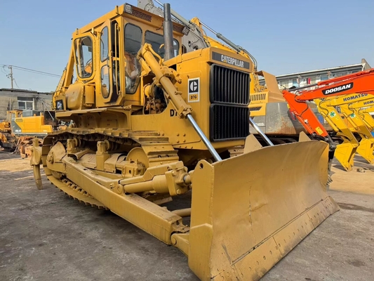 Used CAT Caterpillar D7G Bulldozer Hydraulic Machine Second Hand CAT Pushdozer Earthmover