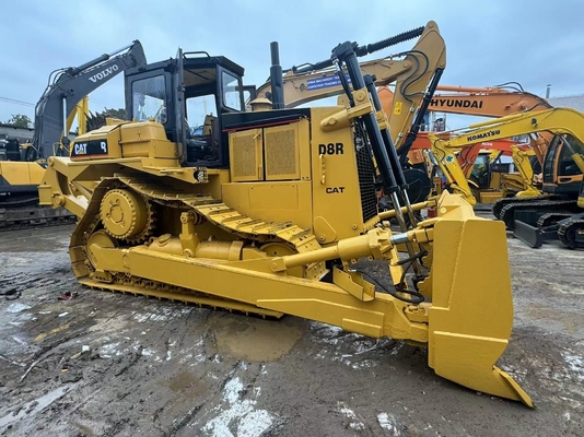 Used CAT Caterpillar D8R Bulldozer Hydraulic Machine Second Hand CAT Pushdozer Earthmover