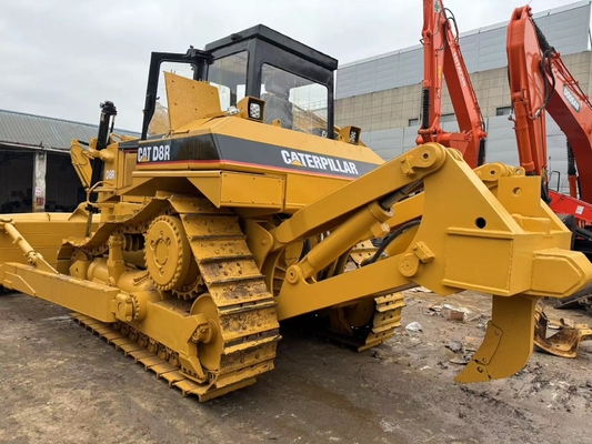 Used CAT Caterpillar D8R Bulldozer Hydraulic Machine Second Hand CAT Pushdozer Earthmover