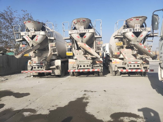 Second Hand GAC Hino Concrete Mixing Truck 6x4 350HP Used Concrete Mixer Truck