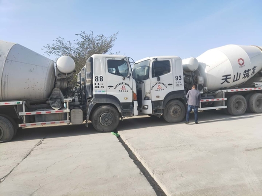 Second Hand GAC Hino Concrete Mixing Truck 6x4 350HP Used Concrete Mixer Truck