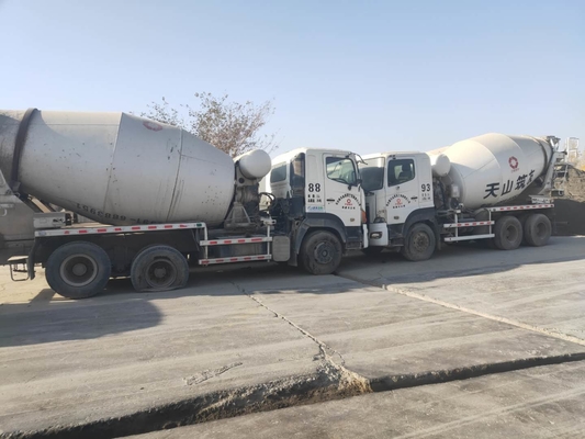 Second Hand GAC Hino Concrete Mixing Truck 6x4 350HP Used Concrete Mixer Truck
