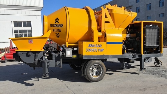 Used XDEM JBS40 Concrete Mixer Pump Machine Diesel 84 Kw