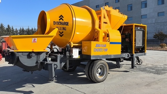 Used XDEM JBS40 Concrete Mixer Pump Machine Diesel 84 Kw