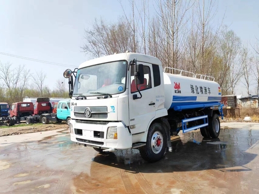15CBM 185hp Second Hand Kinland Dongfeng Sprinkler Water Tank Truck Used Water Tank Truck for sale