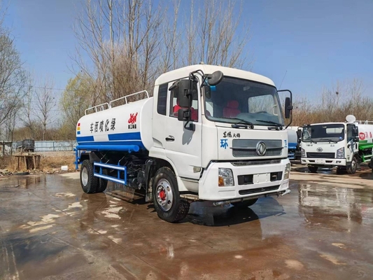 15CBM 185hp Second Hand Kinland Dongfeng Sprinkler Water Tank Truck Used Water Tank Truck for sale