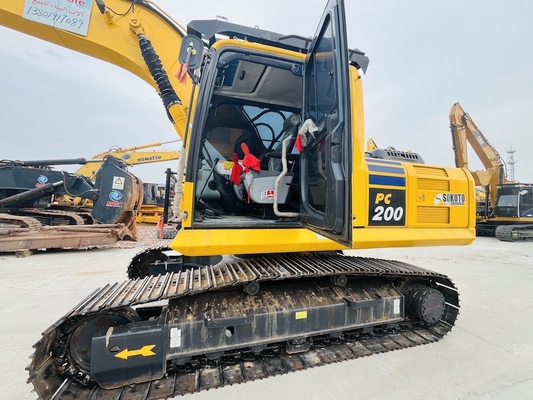 PC200-8 20 Ton Used Backhoe Crawler Hydraulic Excavator Original Japan