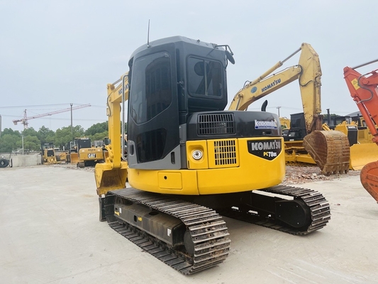 Original Used Komatsu PC78US Crawler Excavator Secondhand 7 Ton Mini Excavator Construction Machinery