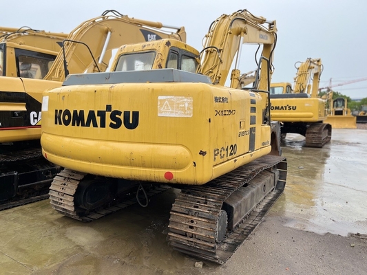 12 Ton Japan Made Used Komatsu PC120-6 Excavator Second Hand Komatsu Hydraulic crawler Digger