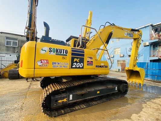 Japanese Original Used Komatsu Pc200-8 Excavator 80% New In Good Condition