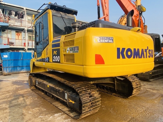 Japanese Original Used Komatsu Pc200-8 Excavator 80% New In Good Condition