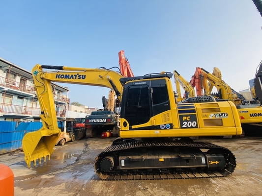 Japanese Original Used Komatsu Pc200-8 Excavator 80% New In Good Condition