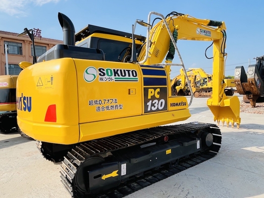 Mini Second Hand Komatsu PC130-7 Crawler Excavator With Komatsu SAA4D95LE-3 Engine