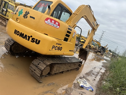 Used Komatsu PC60-7 Crawler Excavator 6 Ton Second Hand Small Excavator PC35/PC55/PC56/PC60/PC78