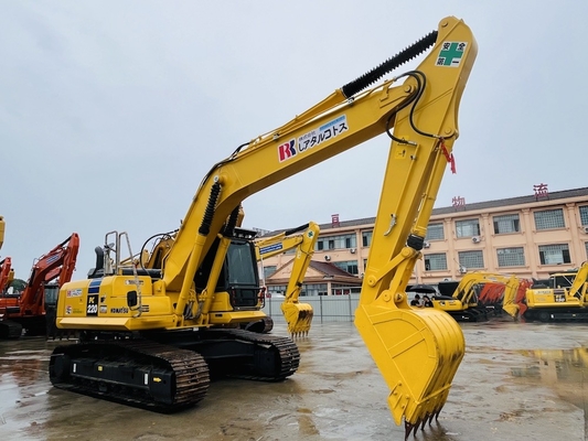 Used Komatsu PC220-8 Secondhand Crawer Excavator Backhoe 1 CBM Bucket Capacity Construction Machinery