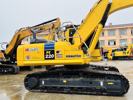 Used Komatsu PC220-8 Secondhand Crawer Excavator Backhoe 1 CBM Bucket Capacity Construction Machinery