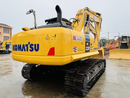 Second Hand Komatsu PC220-8 Hydraulic Crawer Excavator Backhoe Used 22 Ton Digger Construction Machinery