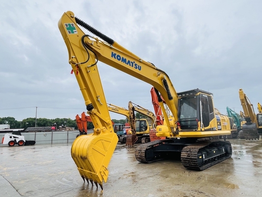 Second Hand Komatsu PC220-8 Hydraulic Crawer Excavator Backhoe Used 22 Ton Digger Construction Machinery