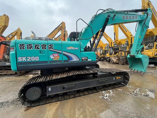 Original 80% New Kobelco SK200-8 Hydraulic Crawer Excavator Secondhand Digger SK200-8 SK200-7 SK220-8