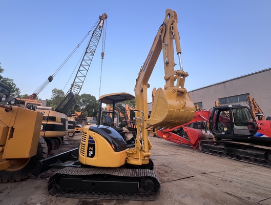 Mini Excavator Used Komatsu PC35MR Crawler Excavator Secondhand Digger Construction Machinery