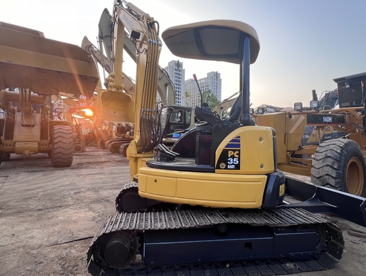 Mini Excavator Used Komatsu PC35MR Crawler Excavator Secondhand Digger Construction Machinery