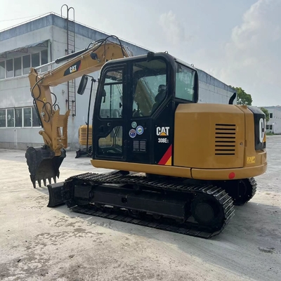 8 Ton CAT 308E2 Secondhand Caterpillar Excavator Japan Made Used CAT Crawler Excavator  Construction Machinery