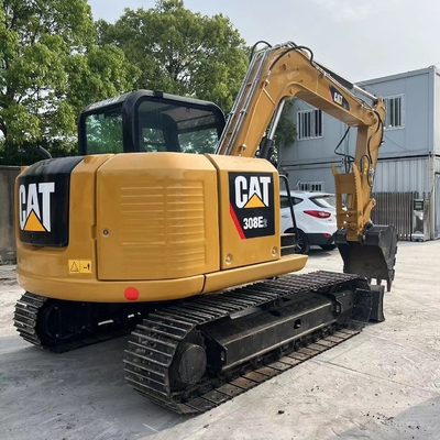 8 Ton CAT 308E2 Secondhand Caterpillar Excavator Japan Made Used CAT Crawler Excavator  Construction Machinery