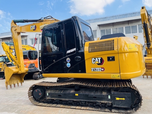 12 Tons 90% New CAT 312D2GC Secondhand Caterpillar Excavator Used CAT Crawler Excavator CAT 312D Construction Machinery