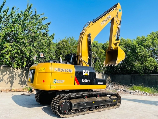 Second Hand CAT Caterpillar 320D Hydraulic Crawler Excavator 20 Tons
