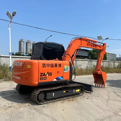 Mini Excavator Hitachi ZX60 Used Crawler Excavator Secondhand 6 Tons Digger in Good Condition